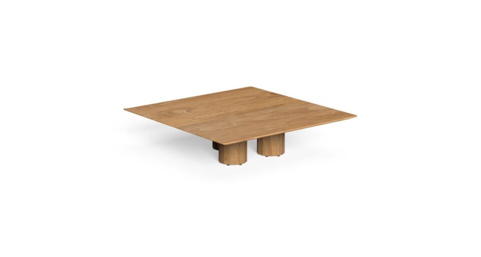 Salinas Table Basse 120×120 Accoya