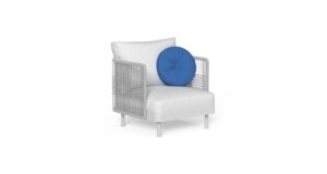 Fauteuil living Slam//Rope Talenti en corde synthétique tressée pour extérieur