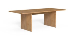 Table à manger Venice en pierre de lave, design Talenti