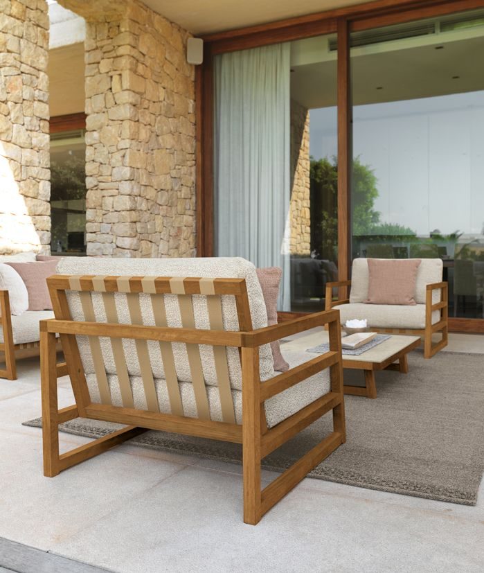 Alabama//Wood Fauteil Living – Talenti
