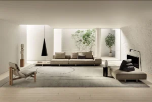 View Sofa – Canapé design haut de gamme Frigerio disponible chez D-Style Interior