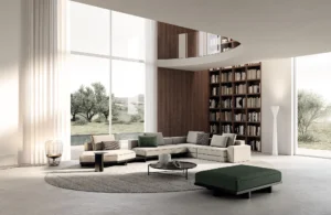 View Sofa – Canapé design haut de gamme Frigerio disponible chez D-Style Interior