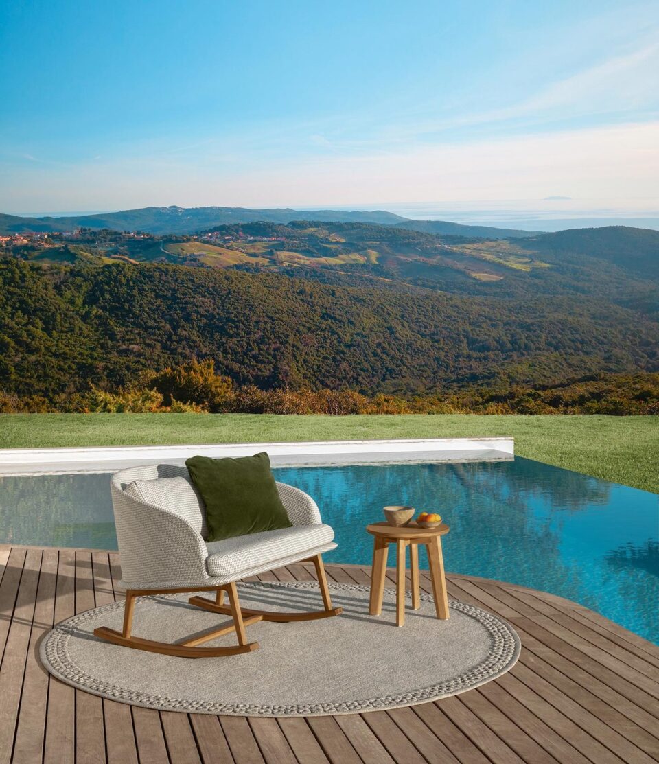 CleoSoft//Wood Fauteuil à bascule – Talenti