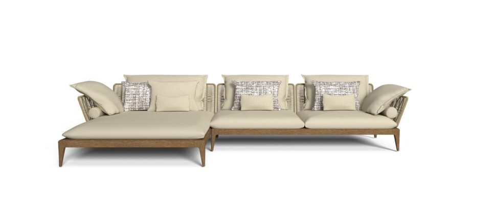 Cruise//Teck canapé modulaire – Talenti