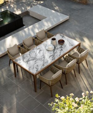 Cruise//Teck Table à manger 240 x 110 – Talenti