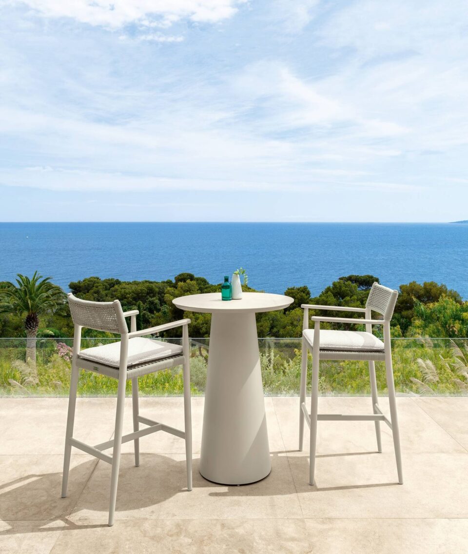 Dolcevita//Alu Fauteuil de bar – Talenti