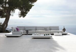 Elements Salon de jardin 2 - blanc – Manutti