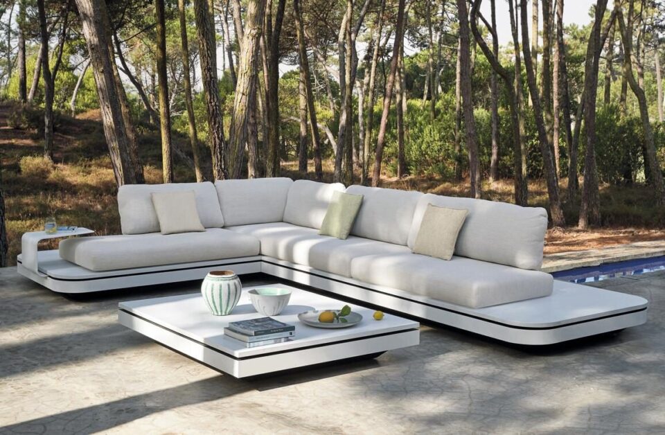 Elements Salon de jardin 4 - blanc – Manutti