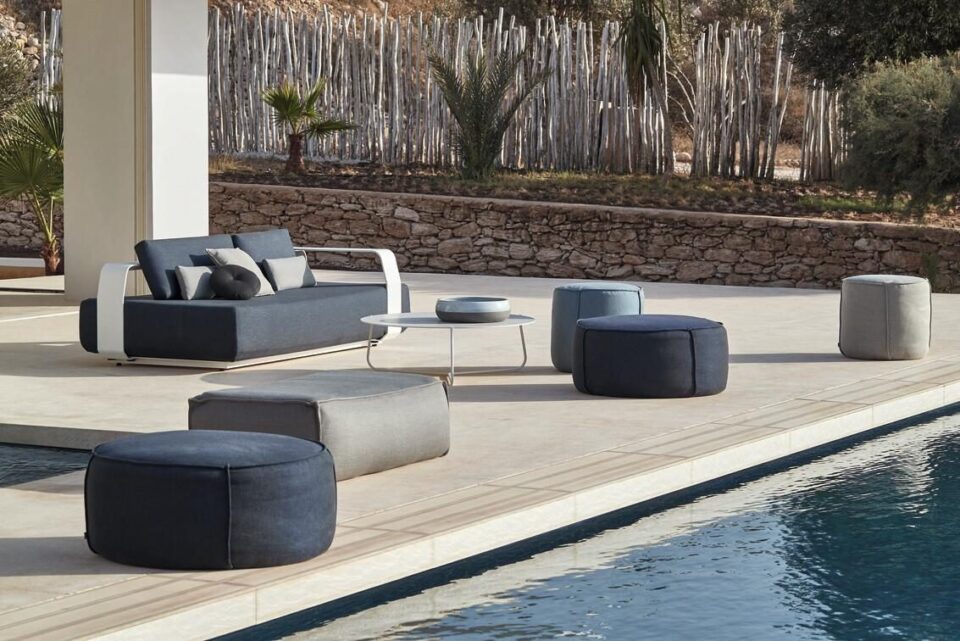 Kumo Salon de jardin 5 - blanc F8 – Manutti