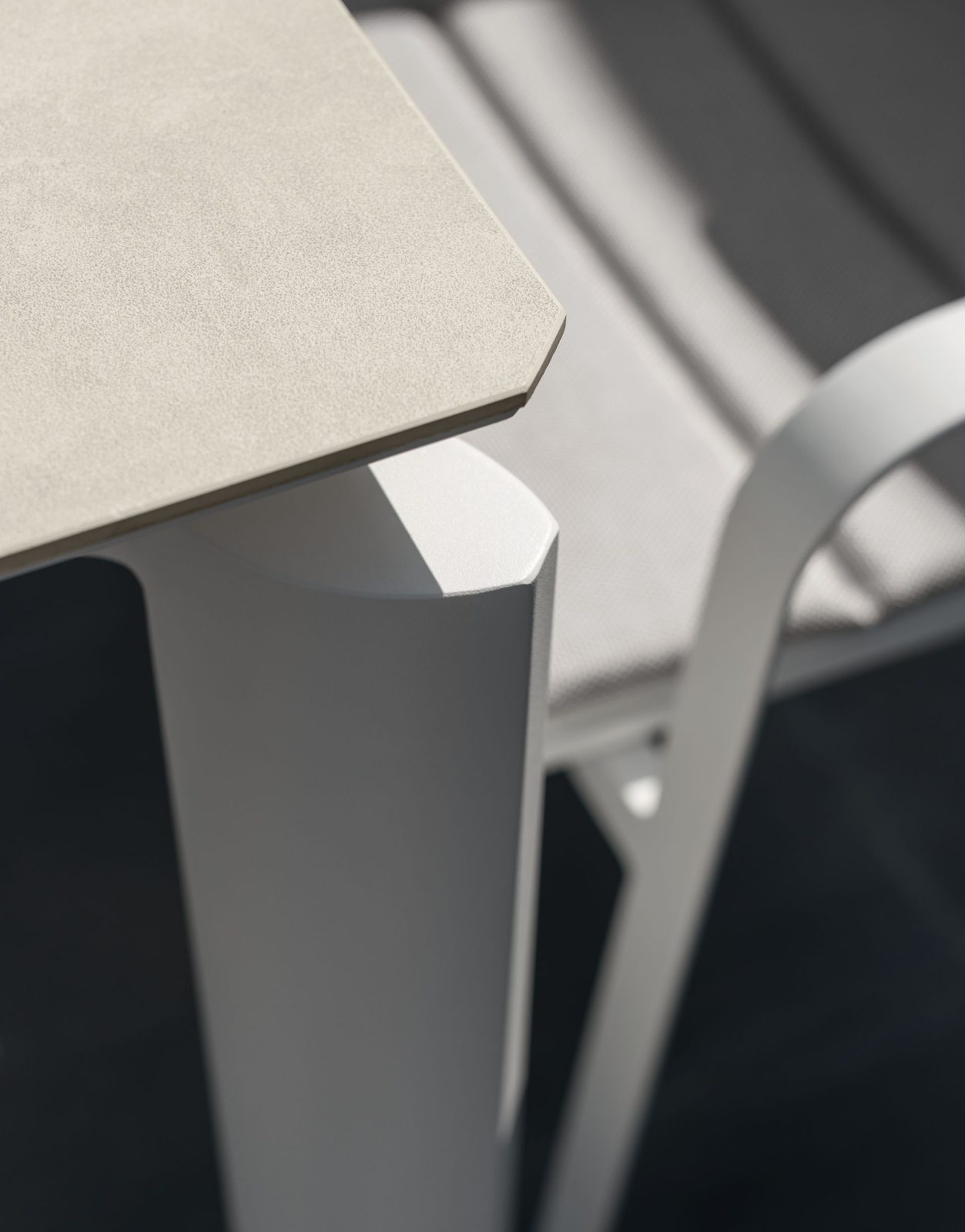 Milo Table à manger extensible 160/215 x 95 en céramique – Talenti