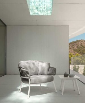 Moon//Alu Fauteuil living – Talenti