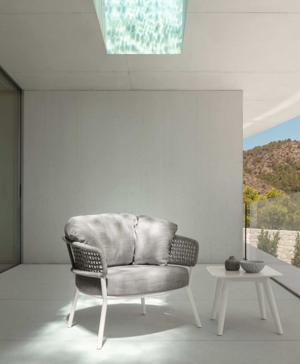 Moon//Alu Fauteuil living – Talenti
