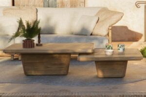 Cobi Table basse 113x113x30h – Manutti