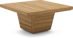 Table basse design Cobi Manutti en teck